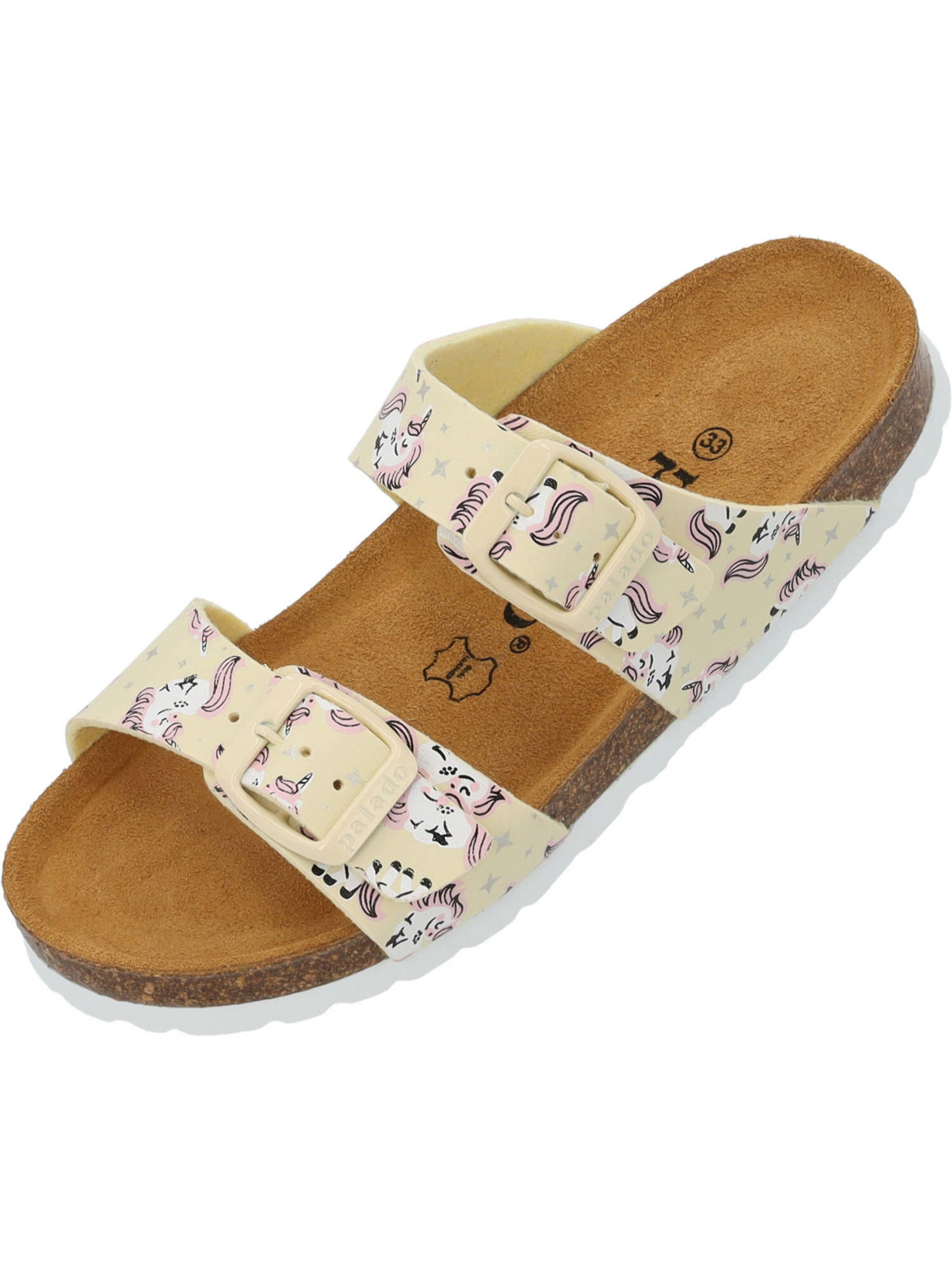 PaladoOtvorene cipele 'Samo' - žuta boja: prednji dio