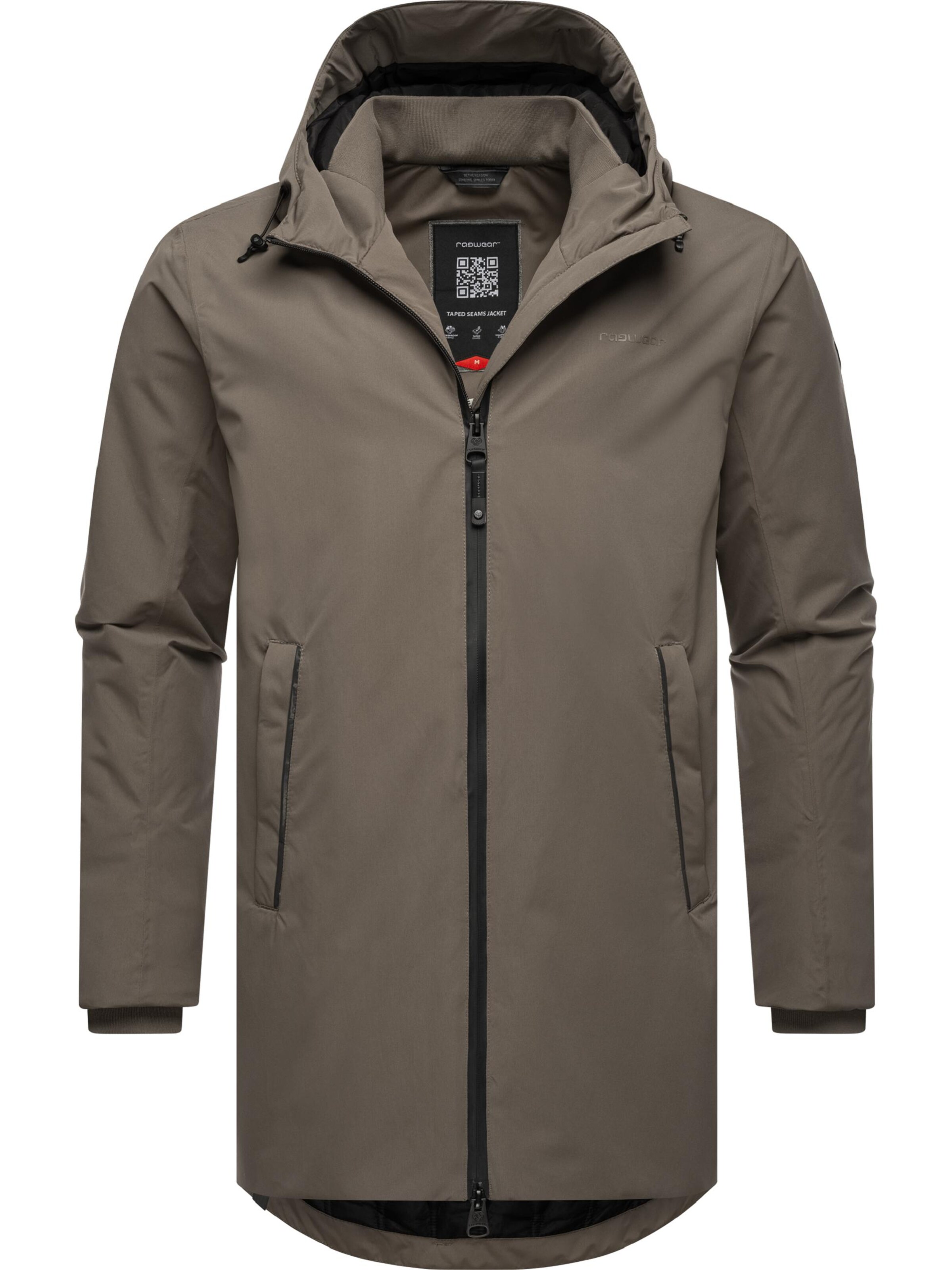 Ragwear Funktionsjacke 'Frydo' in Braun: Vorderseite