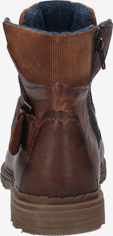 bugatti Lace-Up Boots in Brown