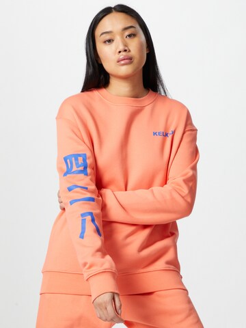 ABOUT YOU x Mero Sweatshirt 'Kelkid' in Orange