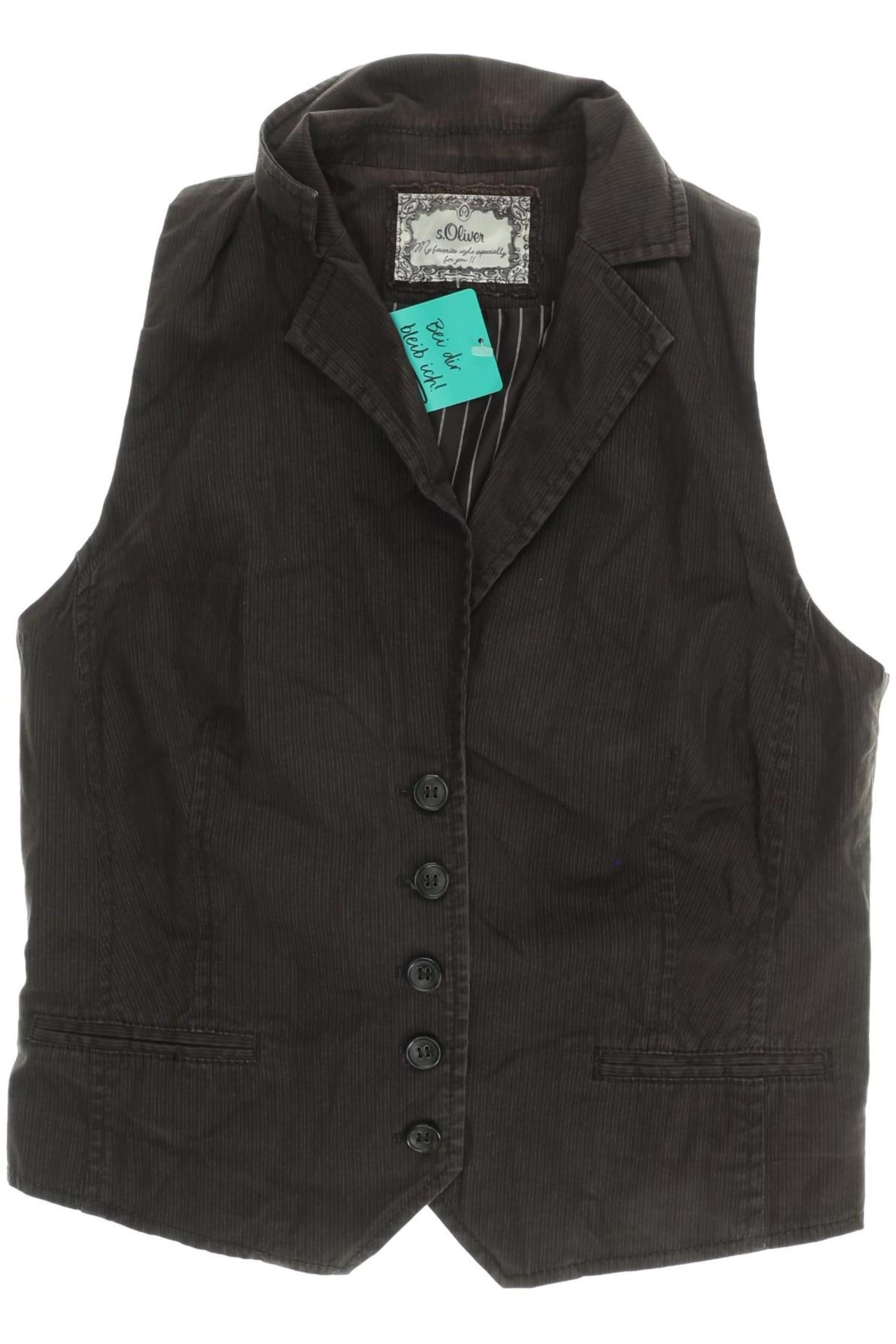 s.Oliver Vest in M in Brown: front
