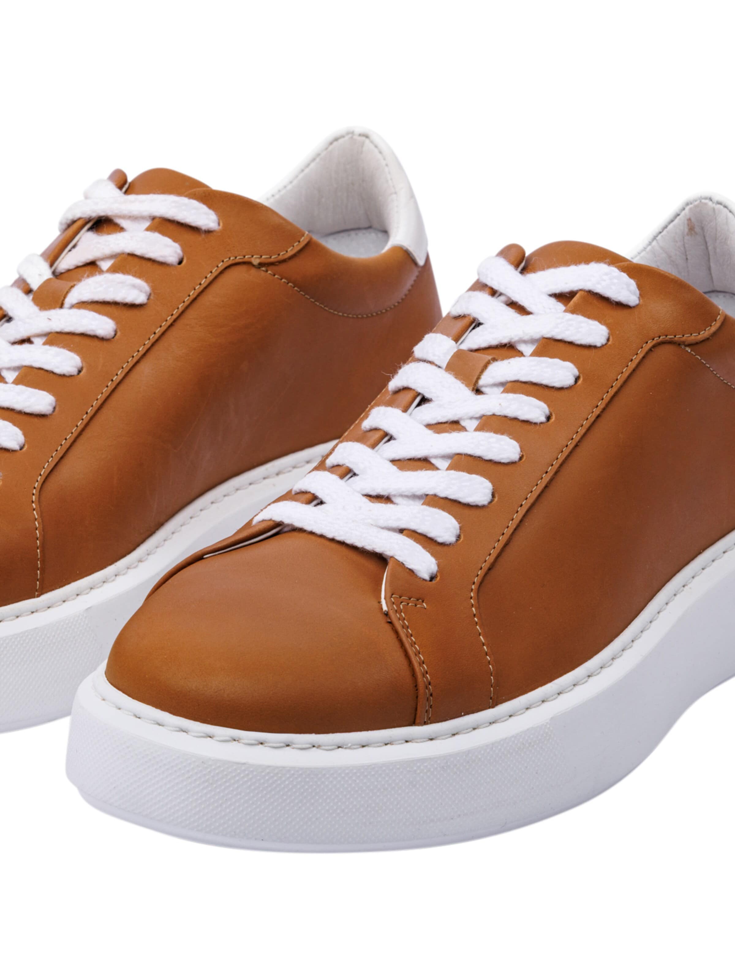 Club Shoes Relics Sneakersy niskie 'Coach Collection Camel' w kolorze brązowy