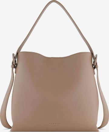 Borsa a spalla 'Luna' di bugatti in marrone: frontale