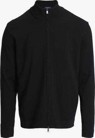 Lufian Knit cardigan in Black: front