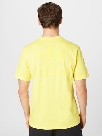 ADIDAS ORIGINALS Shirt 'Trefoil Series Street' in Yellow