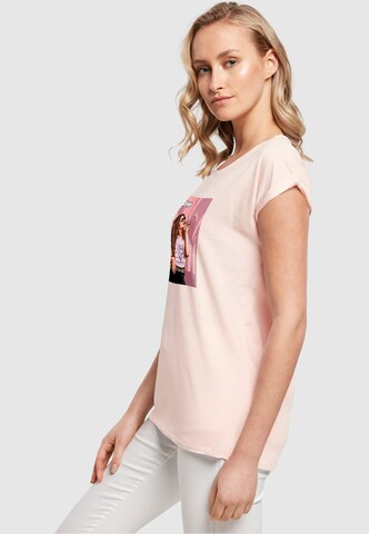 Merchcode T-Shirt 'Grand - San Antonio' in Pink