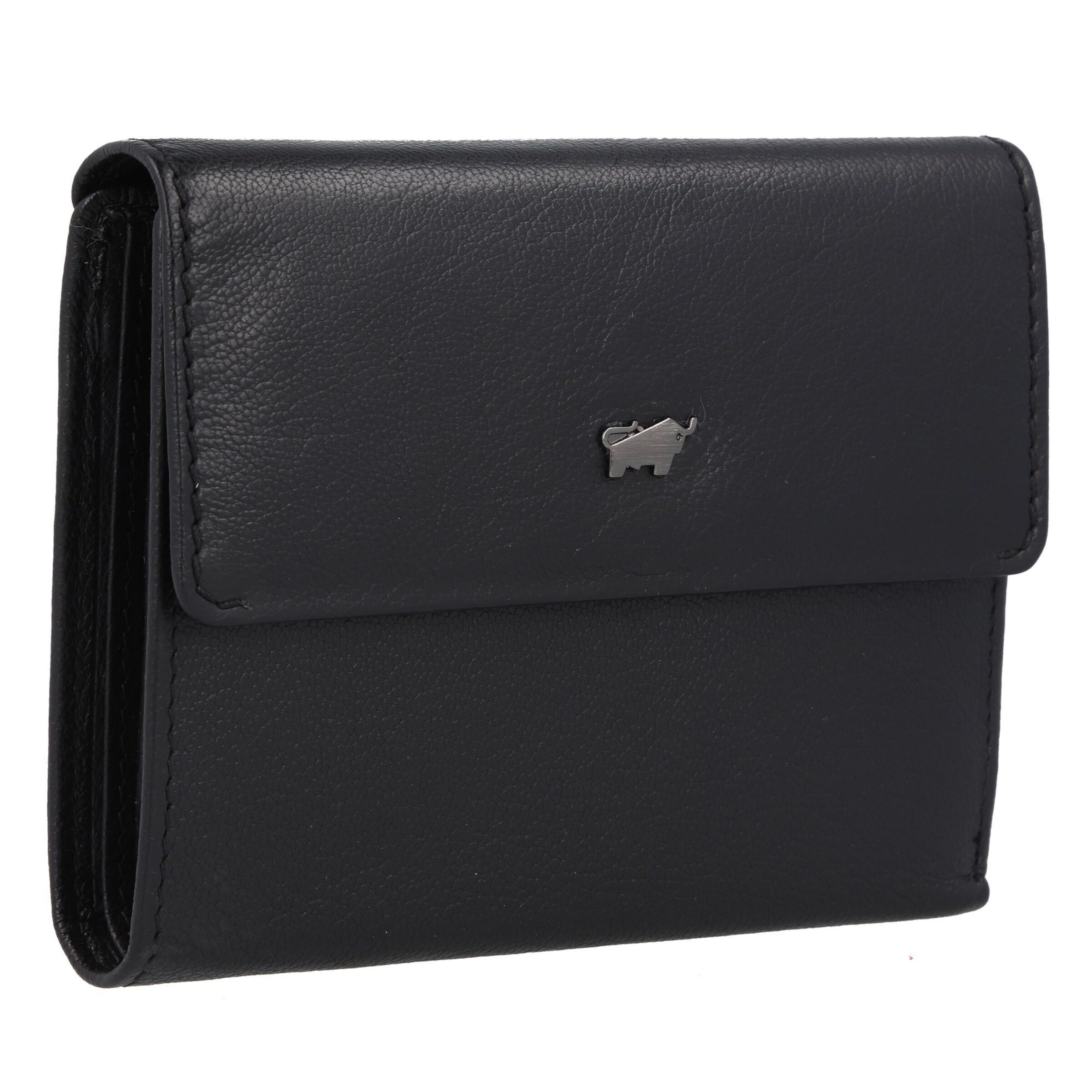 Braun Büffel Wallet 'Anna' in Black