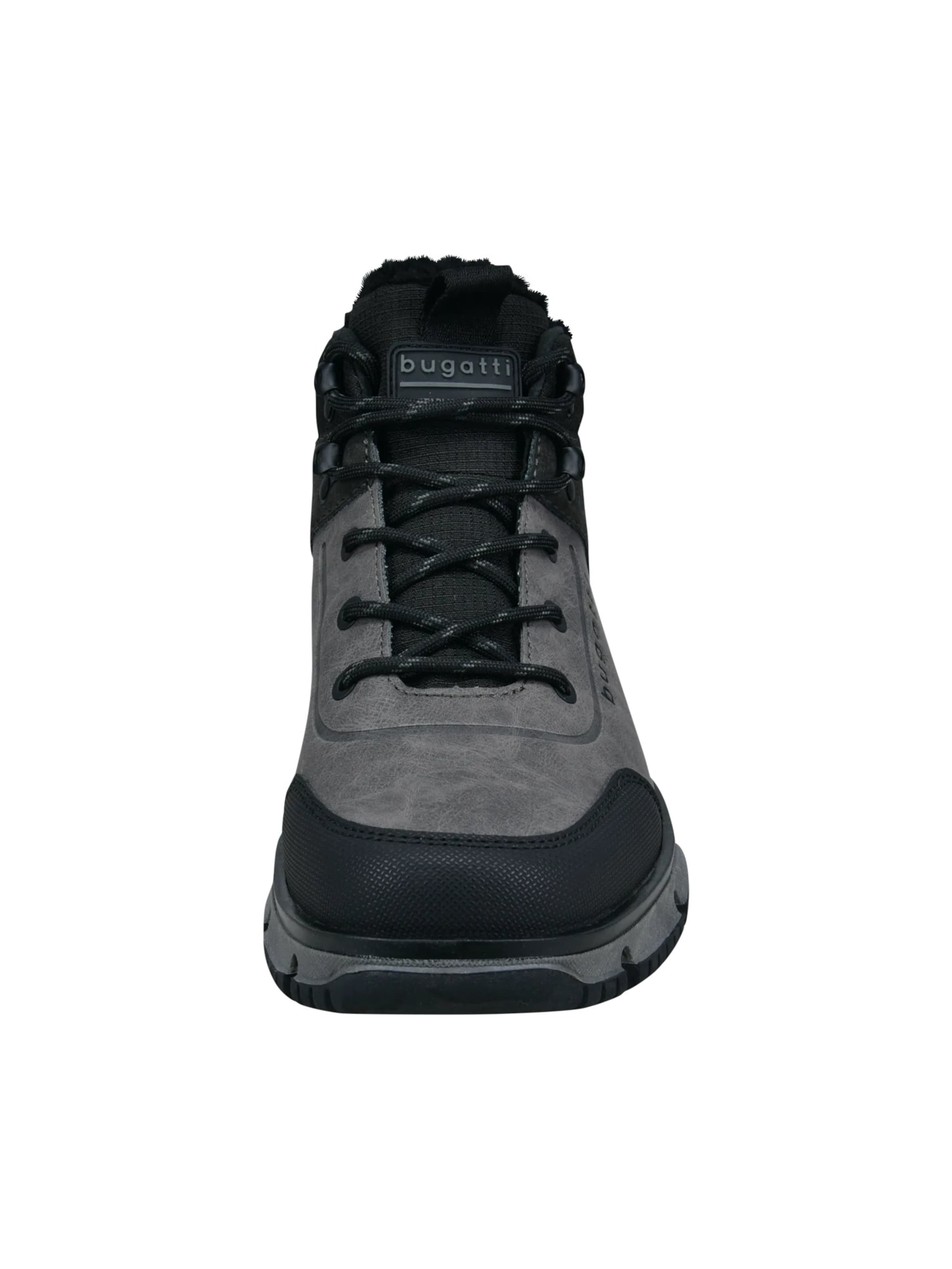 melns bugatti Klasiskie šņorzābaki