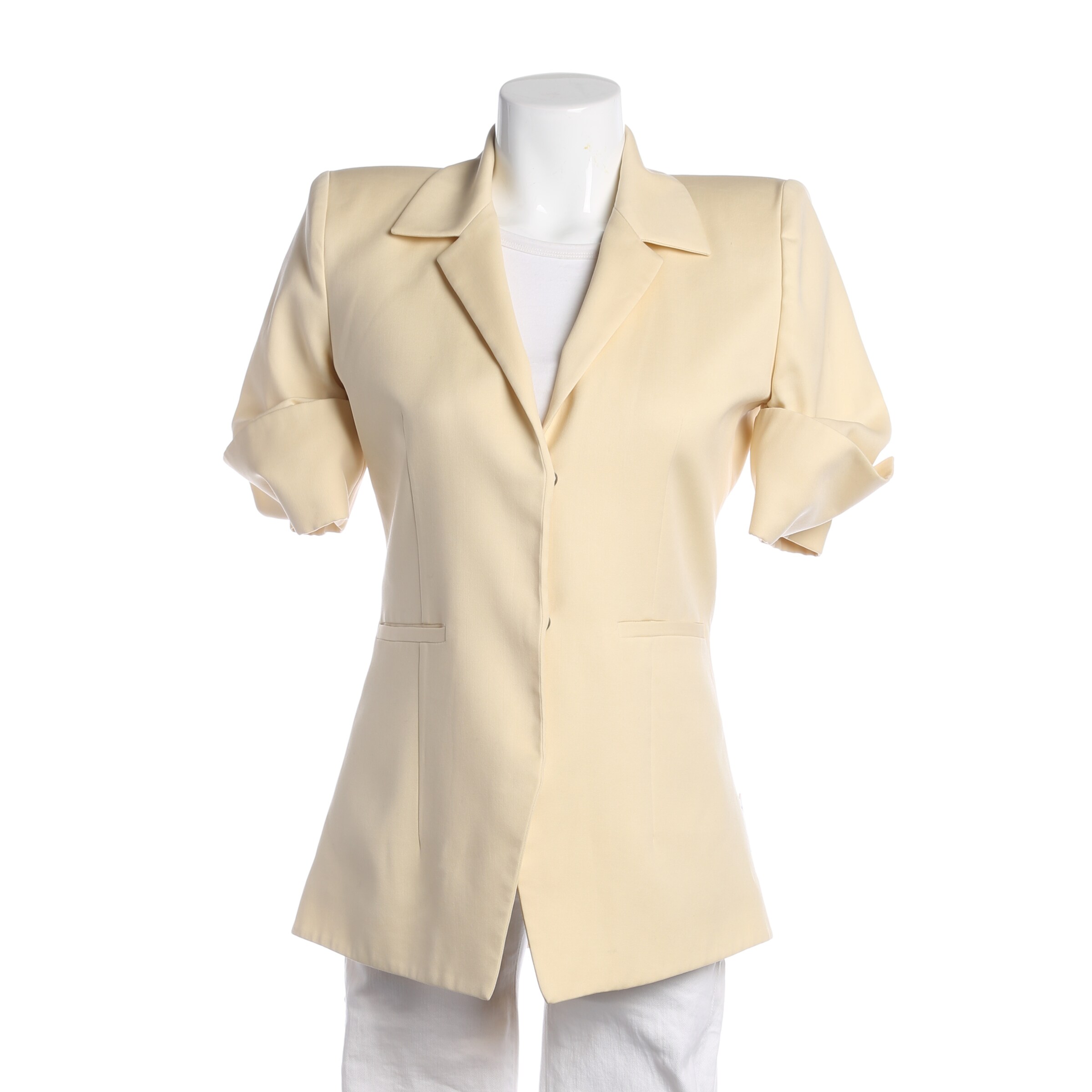 Off-White Blazer XS in Weiß: Vorderseite