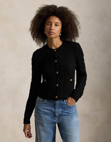 Cardigan Polo Ralph Lauren en noir : devant