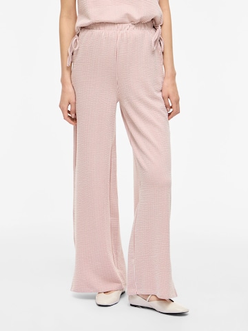 VILA - Pierna ancha Pantalón en rosa: frente