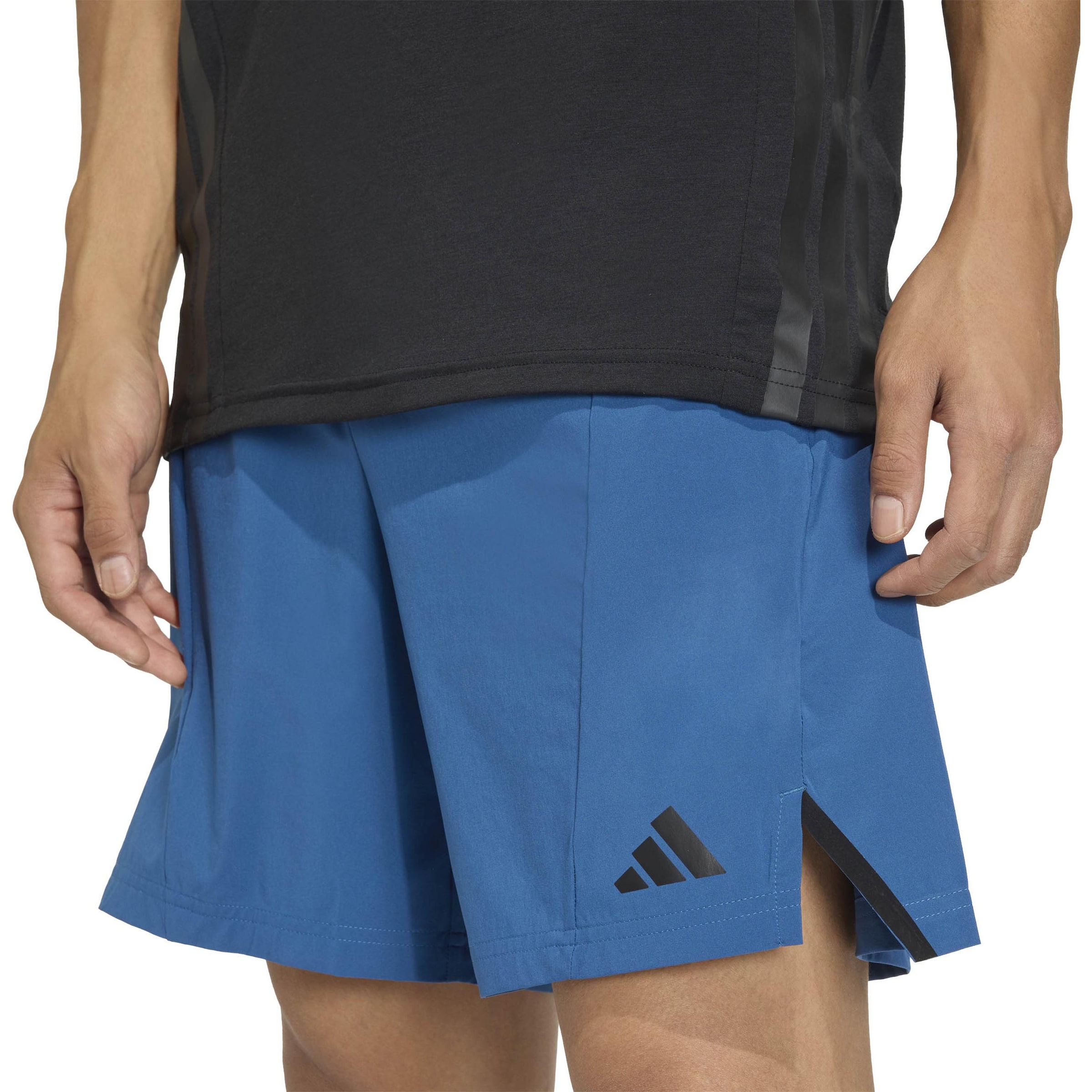 ADIDAS PERFORMANCE Loose fit Workout Pants 'D4T' in Blue