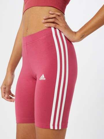 ADIDAS SPORTSWEAR Skinny Sports trousers in Pink