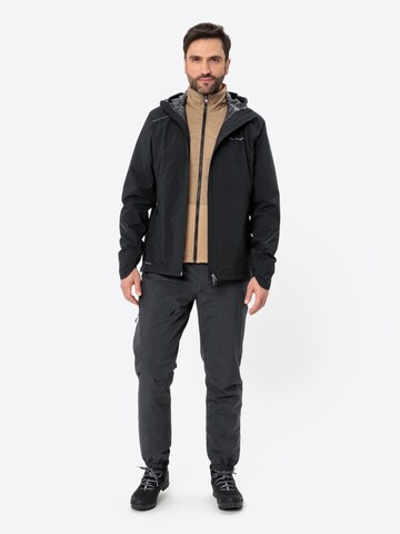 VAUDE Outdoorjacke in Schwarz