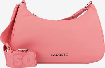 LACOSTE Crossbody Bag in Pink: front