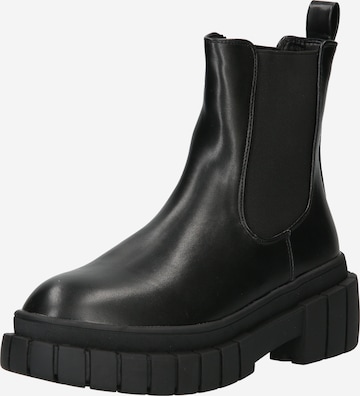 Boots chelsea di Nasty Gal in nero: frontale