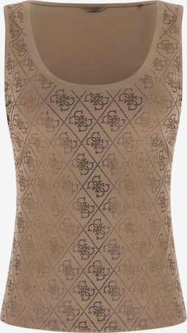 Haut GUESS en marron : devant