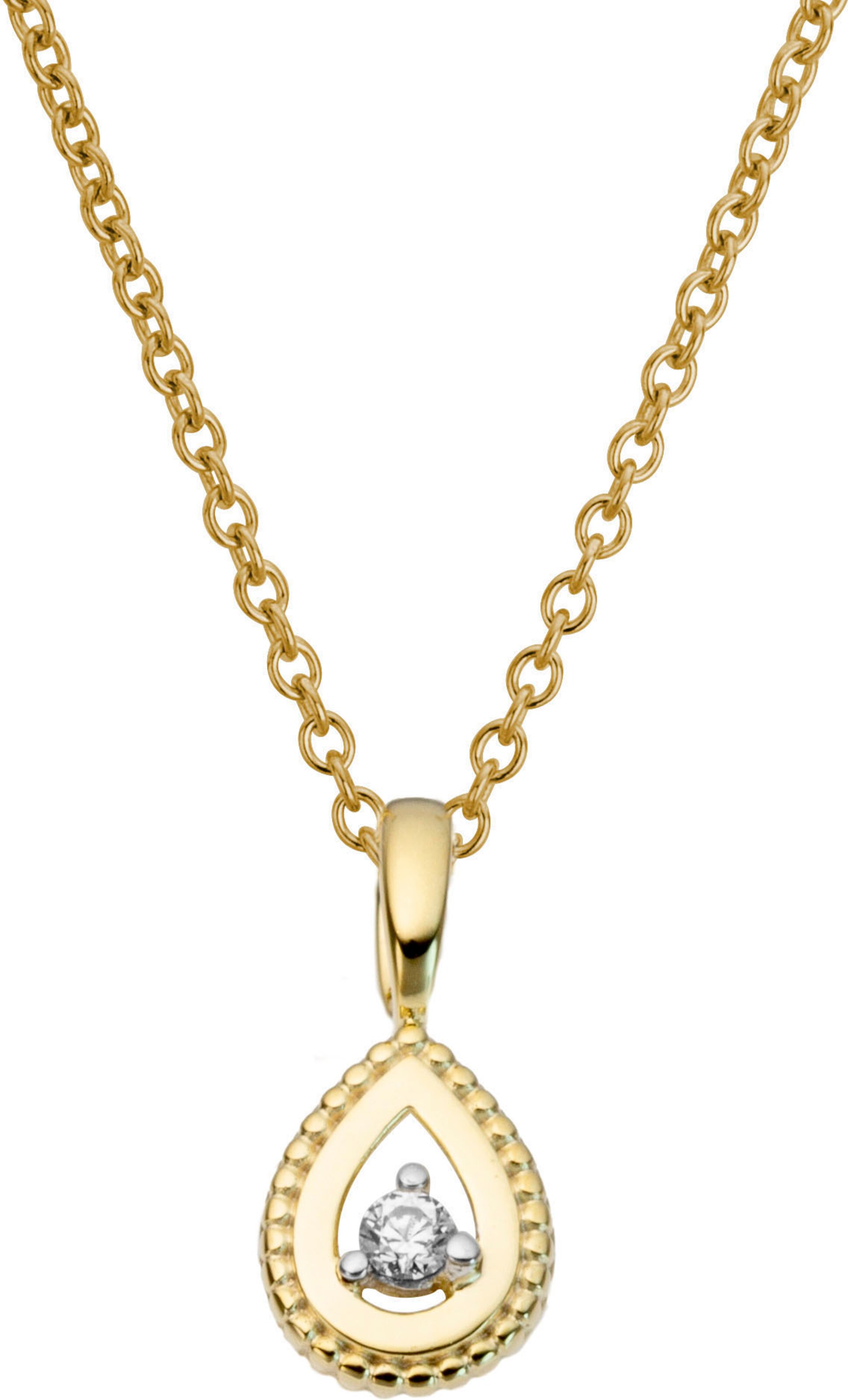 FIRETTI Pendant in Gold: front