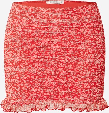 NLY by Nelly Skirt in Red: front