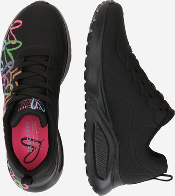 SKECHERS - Sapatilhas baixas 'UNO LITE' em preto