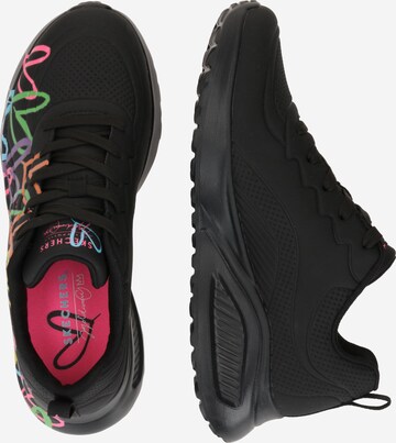 SKECHERS Sneakers low 'UNO LITE' i svart