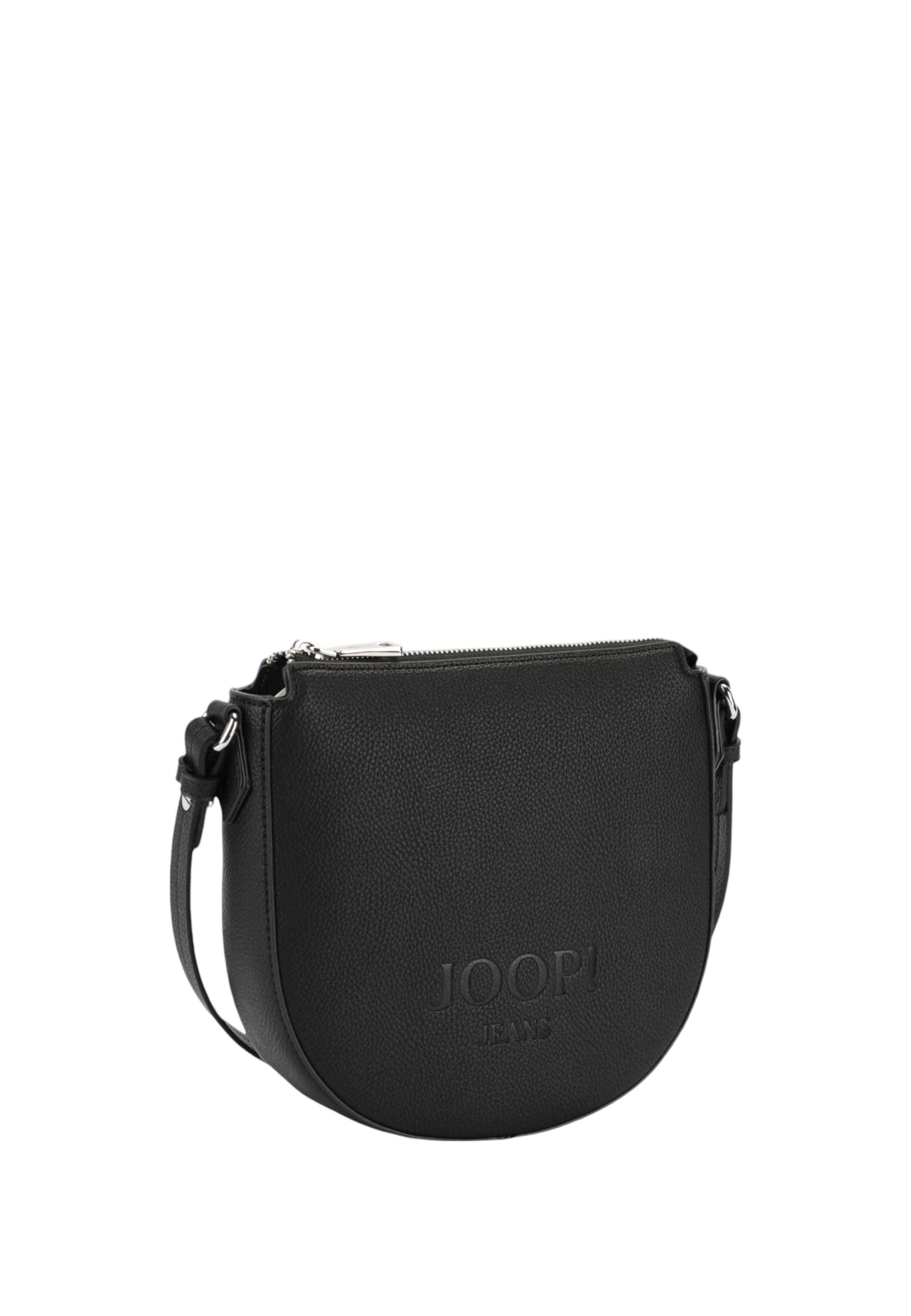 JOOP! Jeans - Mala de ombro 'Lettera 1.0 Stella' em preto