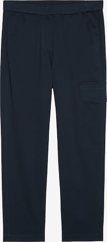 Tapered Pantaloni cargo di Marc O'Polo in blu: frontale