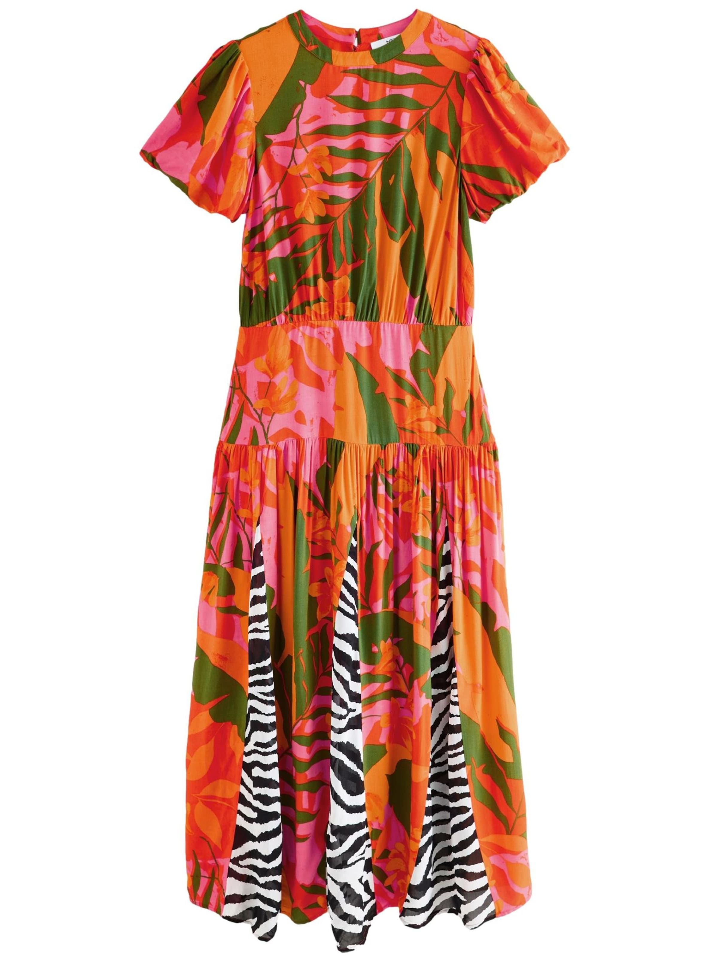 Next Платье в Оранжевый: спереди