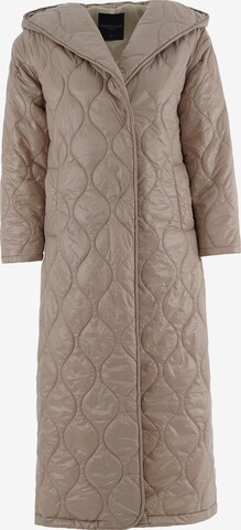 FRESHLIONS Winter Coat in Beige: front