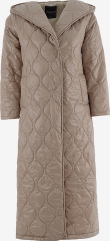 FRESHLIONS Wintermantel in Beige: voorkant