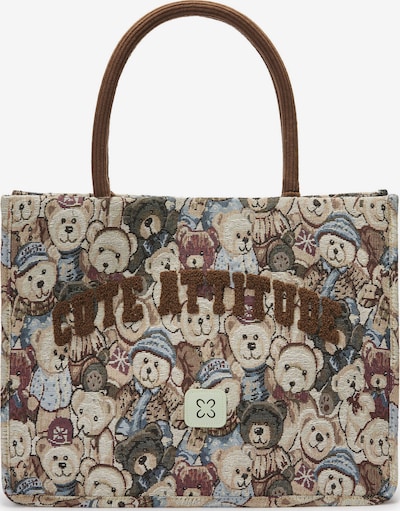 CODELLO Shopper in One Size in Beige / Mixed colours, Item view