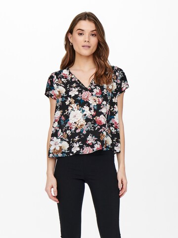 ONLY Blouse 'Sonja' in Zwart: voorkant