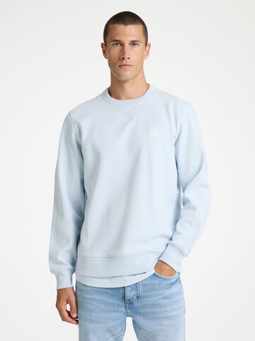 CHASIN' Sweatshirt ' Ryder ' in Blue: front