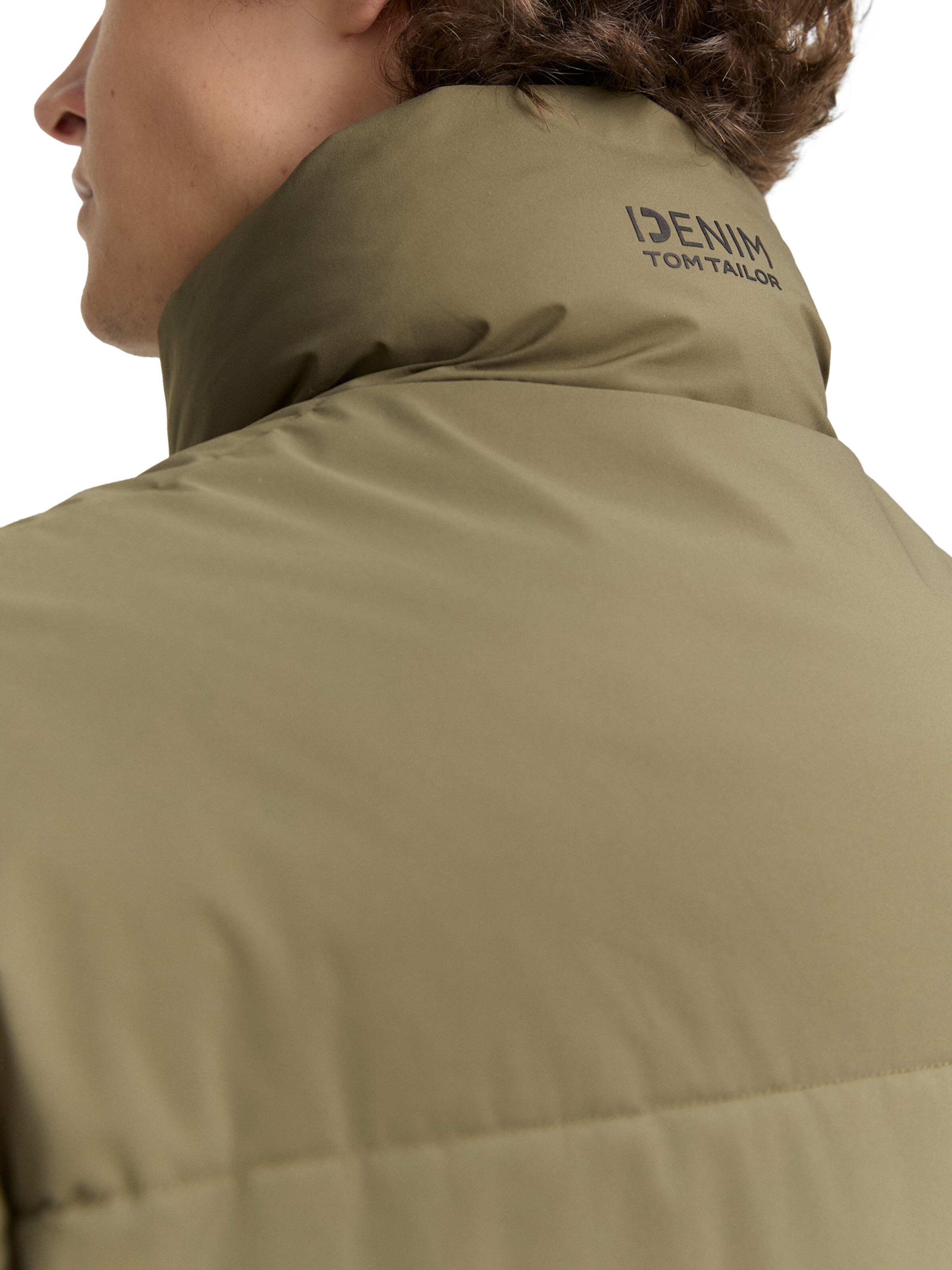 TOM TAILOR DENIM Winterjacke in Grün