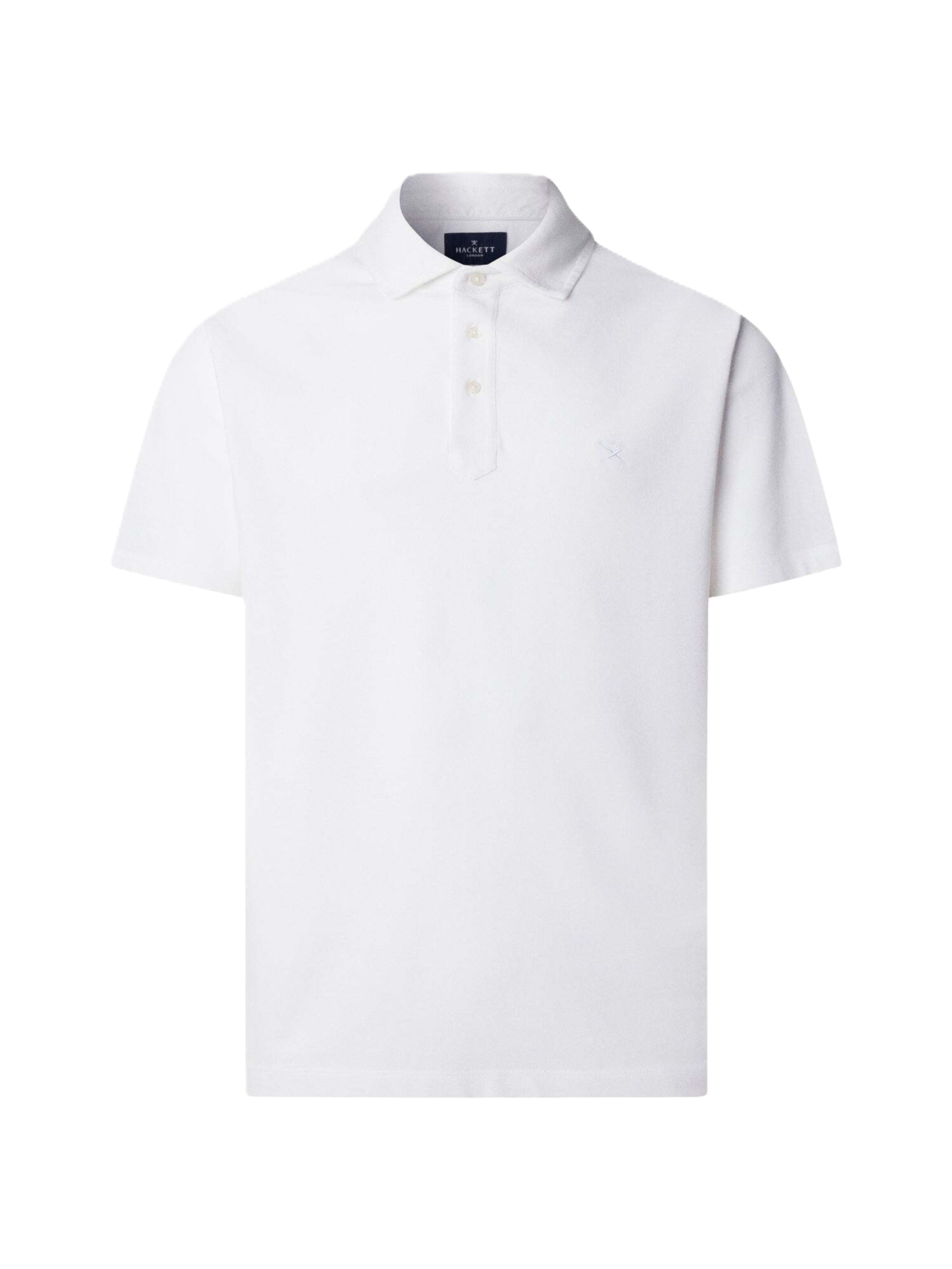 Maglietta ' GMD PIQUE SS ' di Hackett London in bianco: frontale