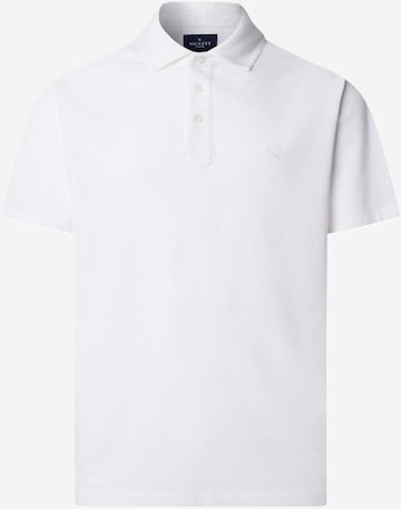 Maglietta ' GMD PIQUE SS ' di Hackett London in bianco: frontale