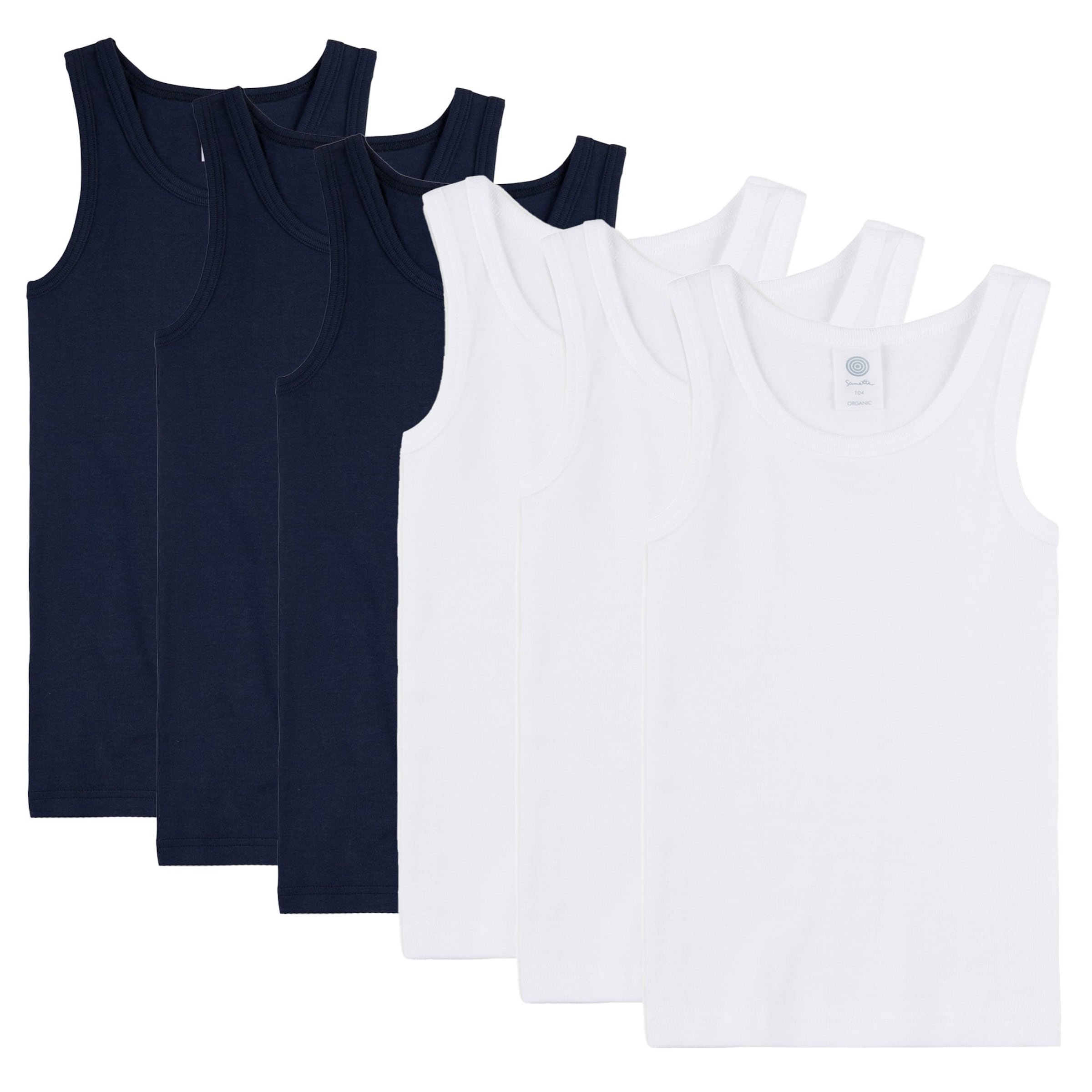 Sanetta Undershirt in Blue: front