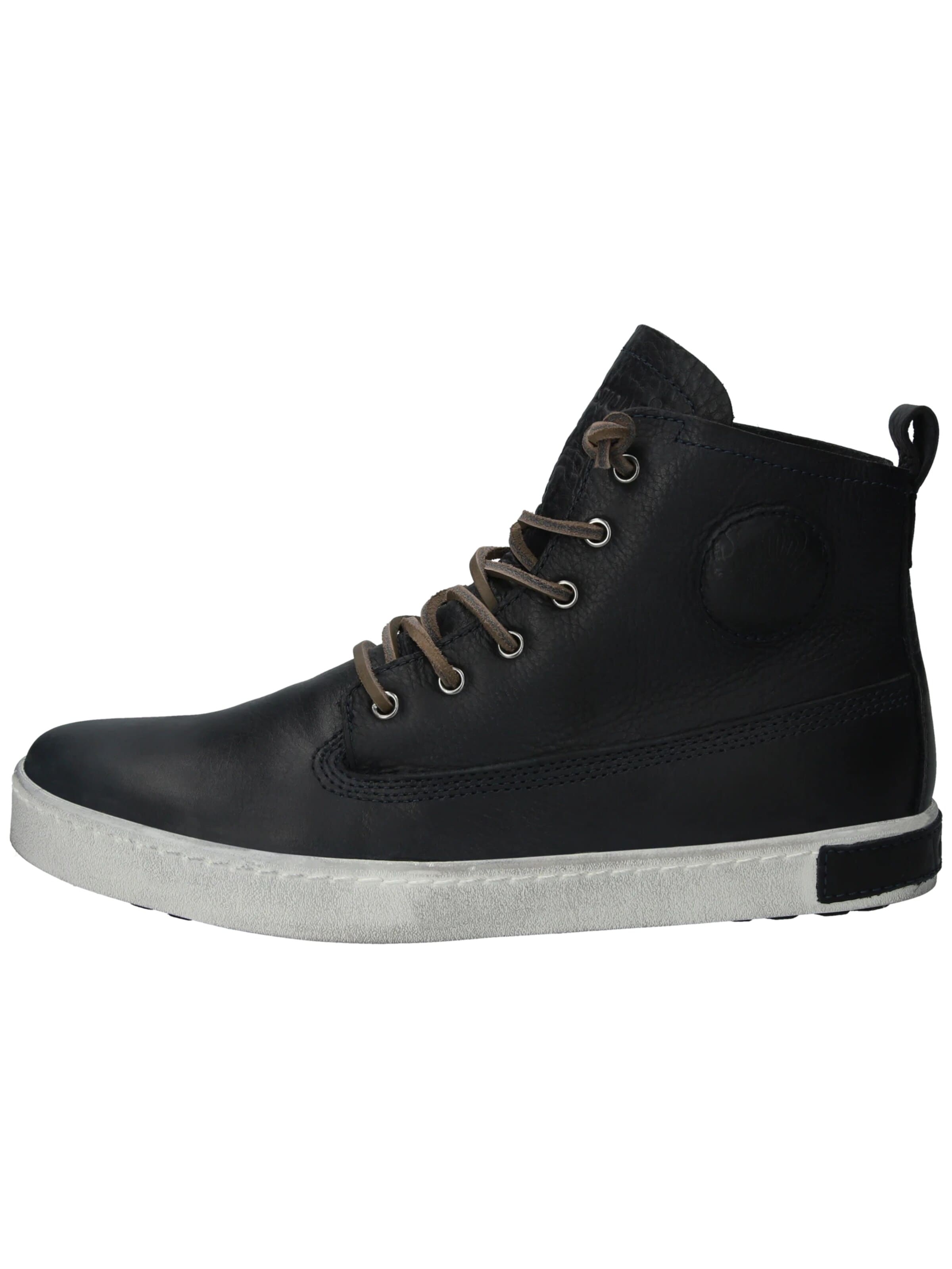 BLACKSTONE Hög sneaker i blå