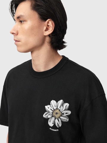 AllSaints Tričko 'PETALS' – černá