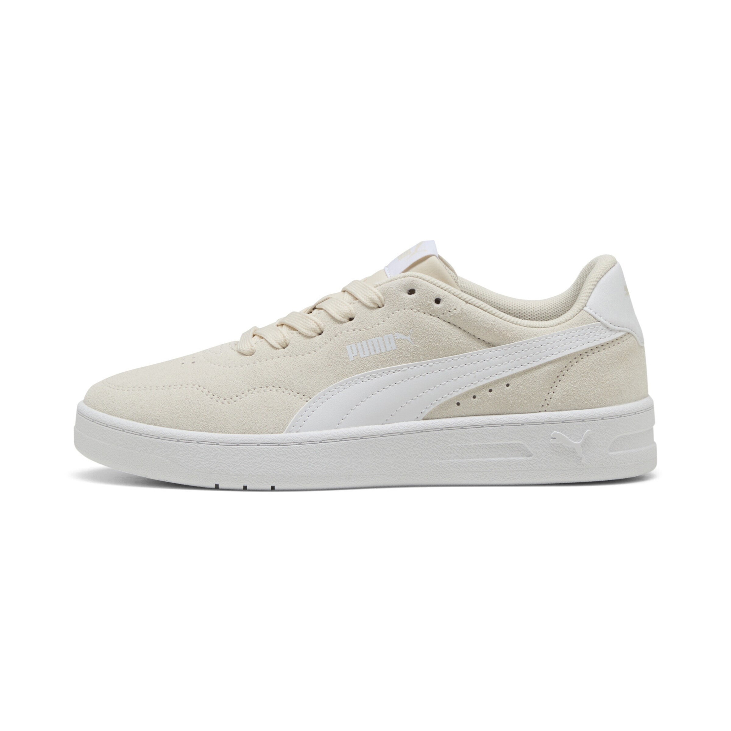 Baskets basses 'Court Lally' PUMA en blanc : devant