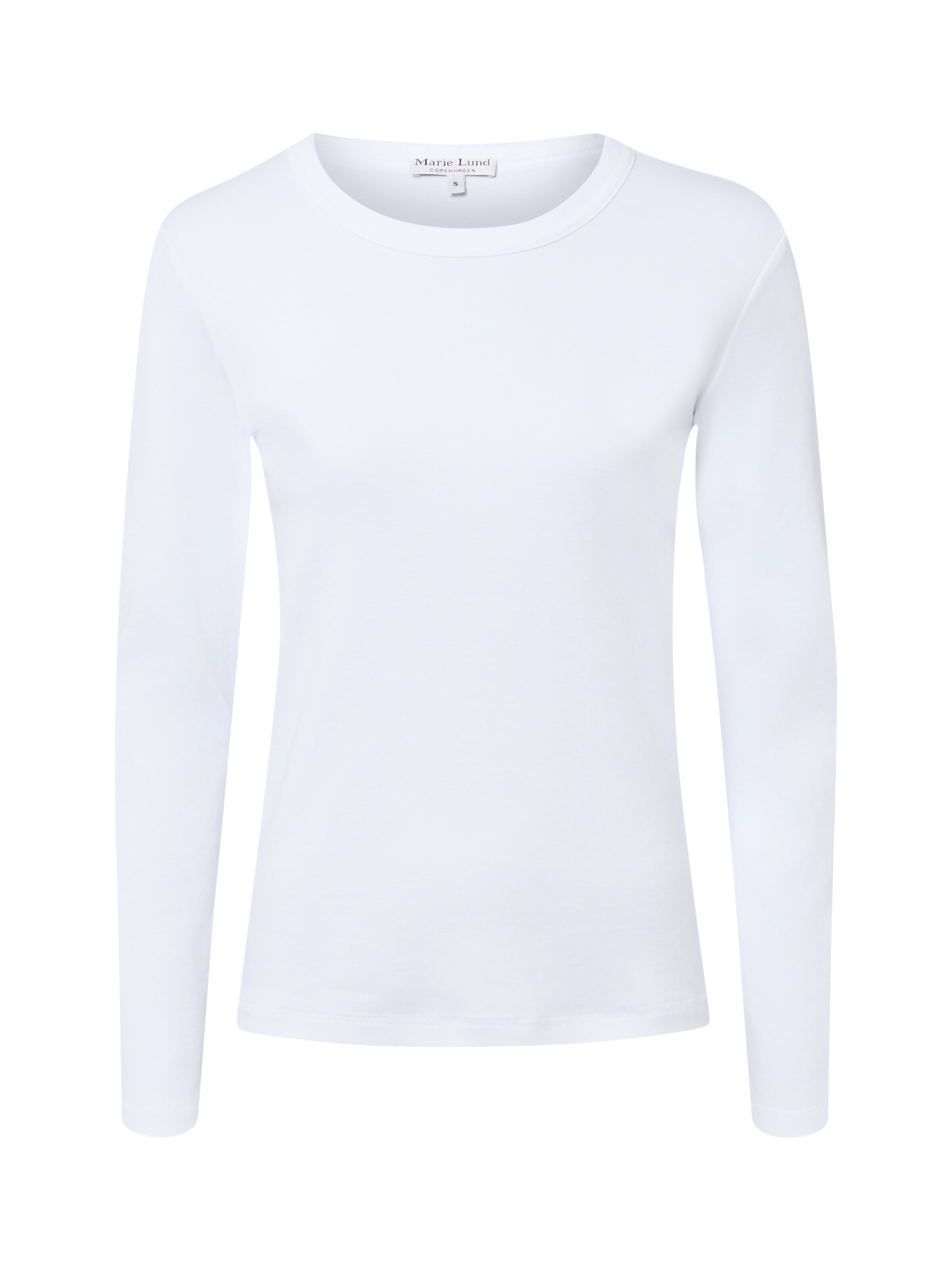 T-shirt Marie Lund en blanc : devant