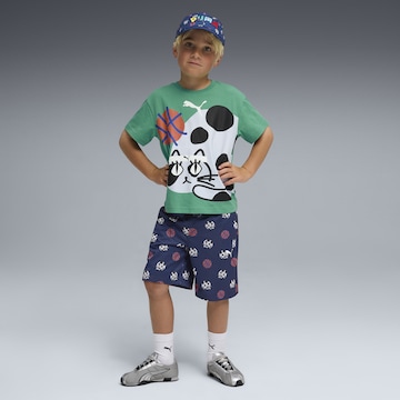 PUMA Funktionsshirt 'Sporty Cats' in Grün