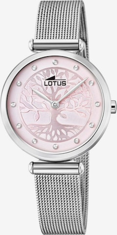 Montre à affichage analogique 'Bliss' Lotus en rose : devant