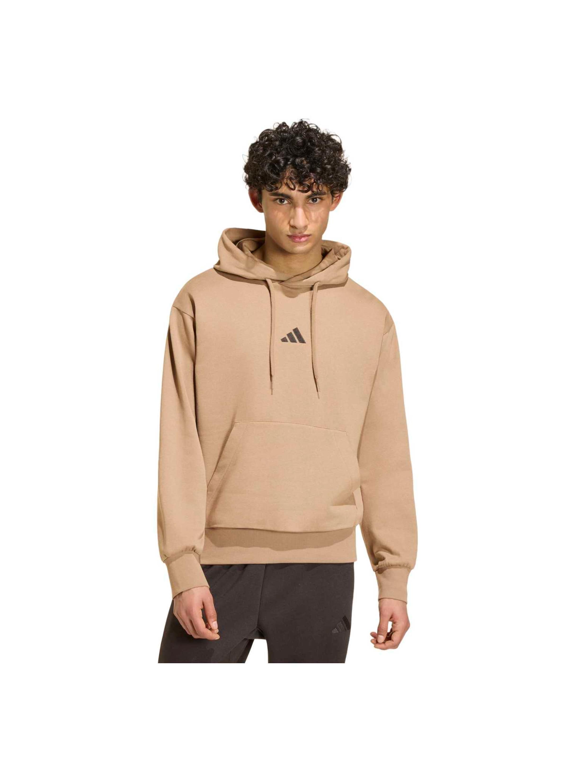 ADIDAS SPORTSWEARSportska sweater majica 'Essentials' - smeđa boja: prednji dio