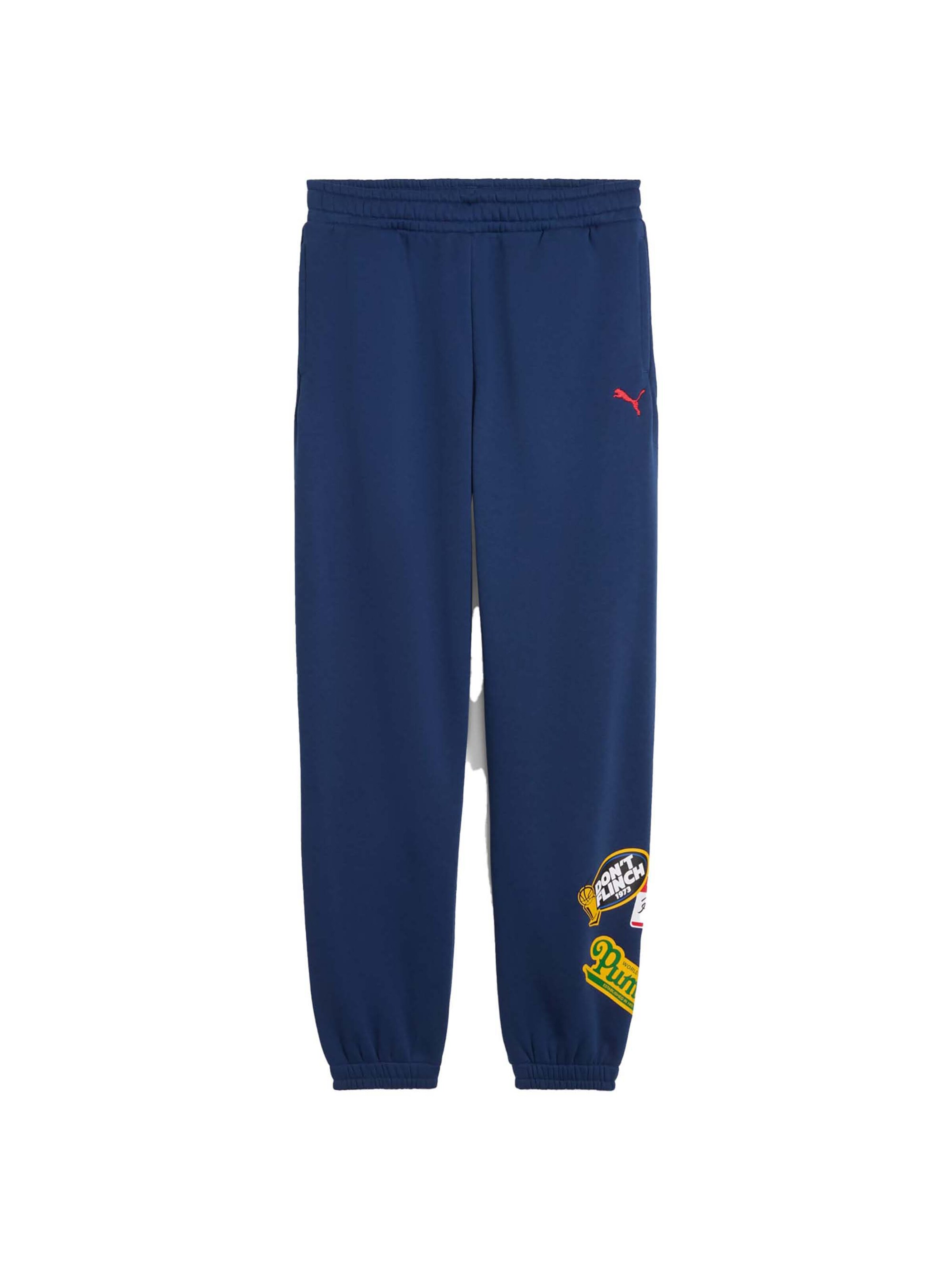 Effilé Pantalon PUMA en bleu : devant