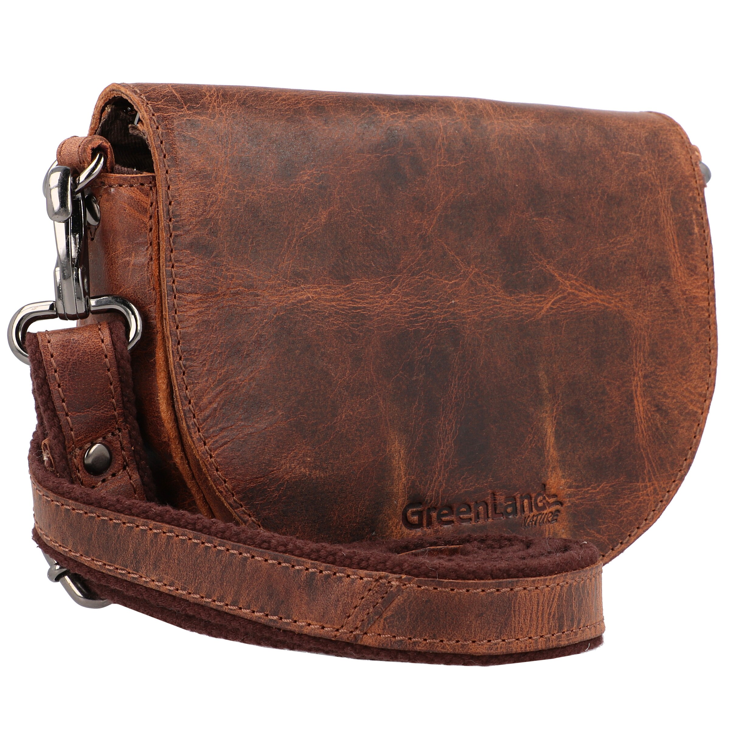 Sac à bandoulière 'Montana' Greenland Nature en marron