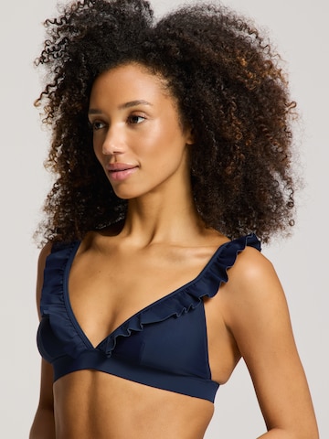 The Sunshine Brand Triangel Bikini in Blauw
