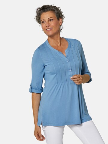 Goldner Shirt in Blauw: voorkant