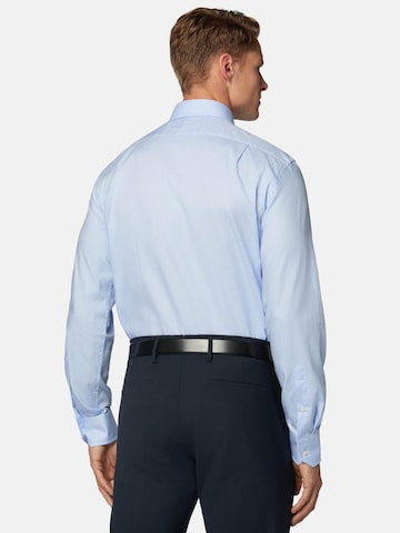 mėlyna Boggi Milano Standartinis modelis Marškiniai 'Twill'