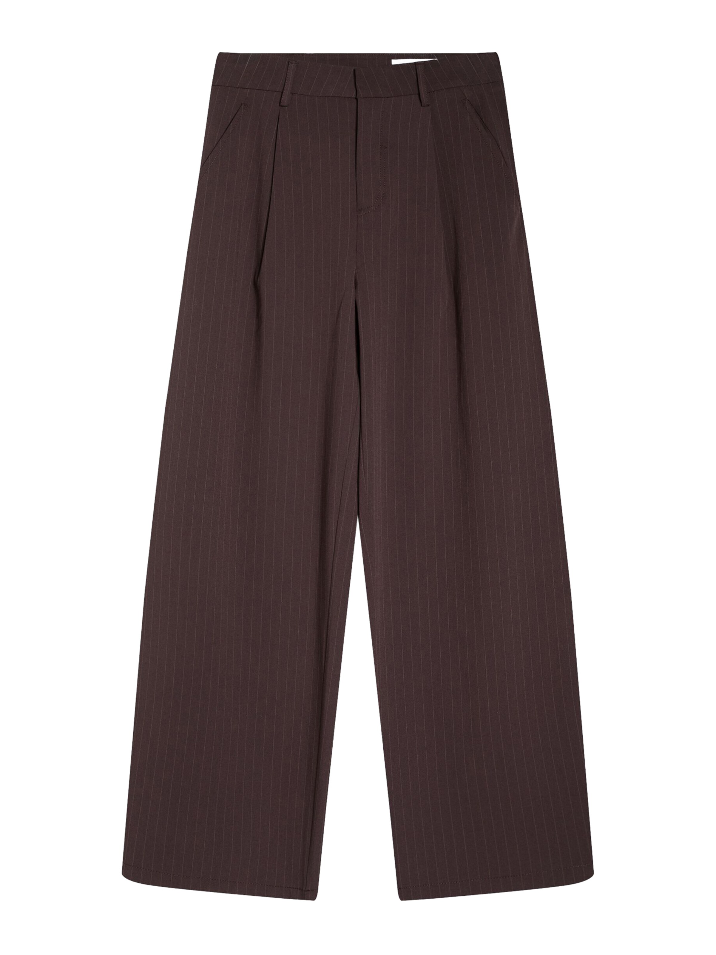 Bershka Панталон с набор в кафяво: отпред